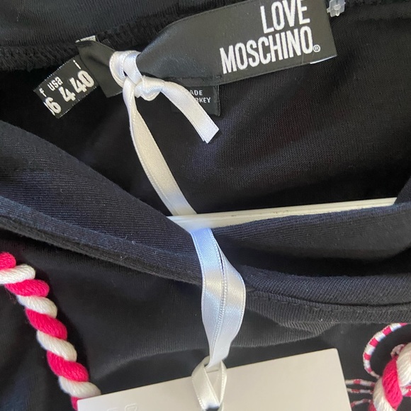 LOVE MOSCHINO DRESS WITH HOODIE - Picture 7 of 7